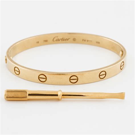 cartier love bracelet.